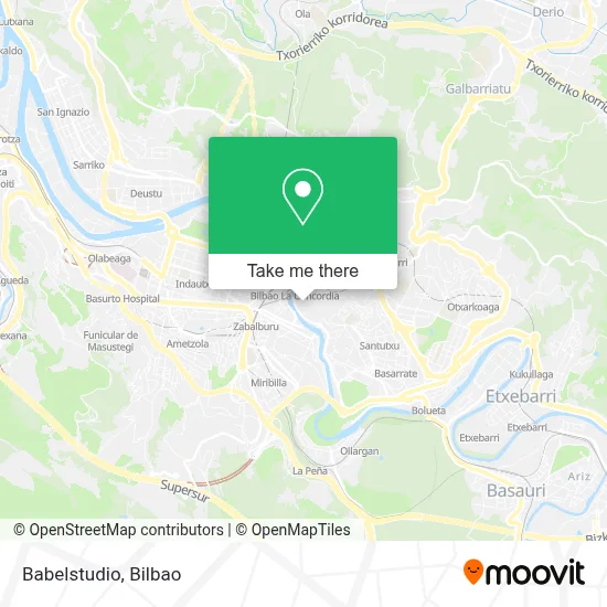 Babelstudio map