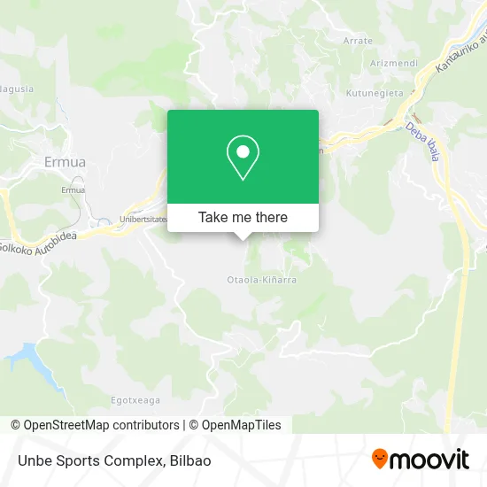 Unbe Sports Complex map