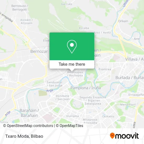 Txaro Moda map