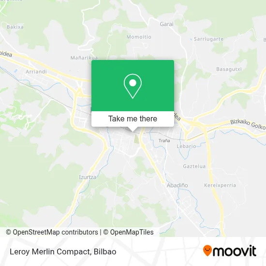 Leroy Merlin Compact map