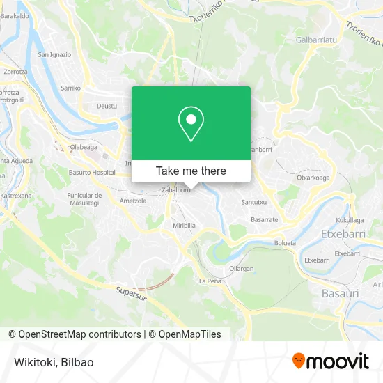 Wikitoki map