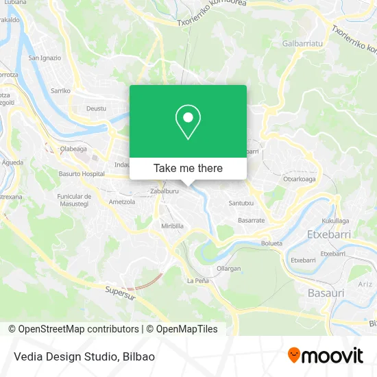 Vedia Design Studio map