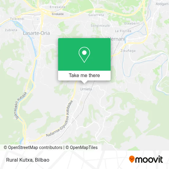 Rural Kutxa map