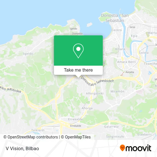 V Vision map