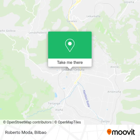 Roberto Moda map