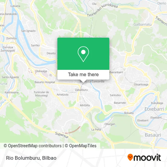 Rio Bolumburu map