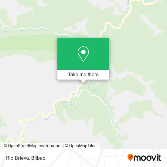 Río Brieva map
