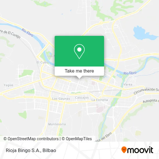 Rioja Bingo S.A. map