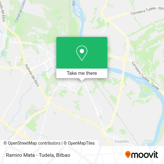 Ramiro Mata - Tudela map