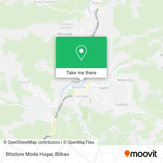 Bitxilore Moda Hogar map