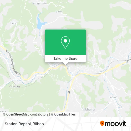 Station Repsol map