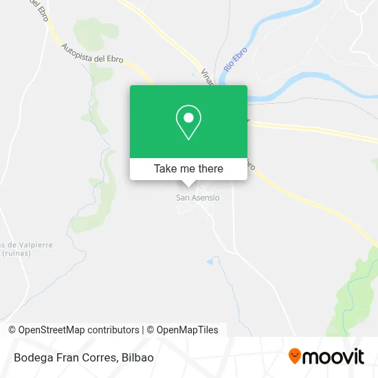 Bodega Fran Corres map