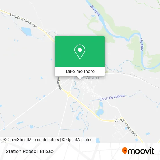 Station Repsol map
