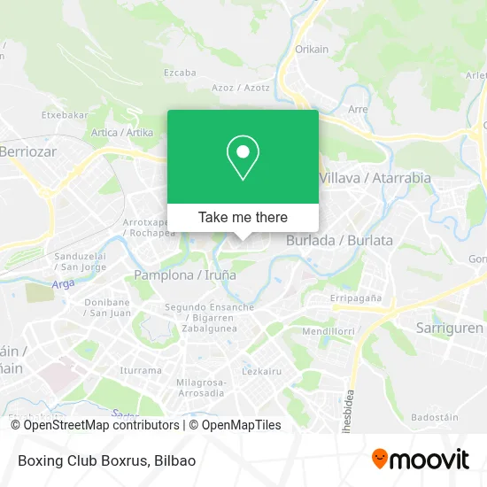 Boxing Club Boxrus map