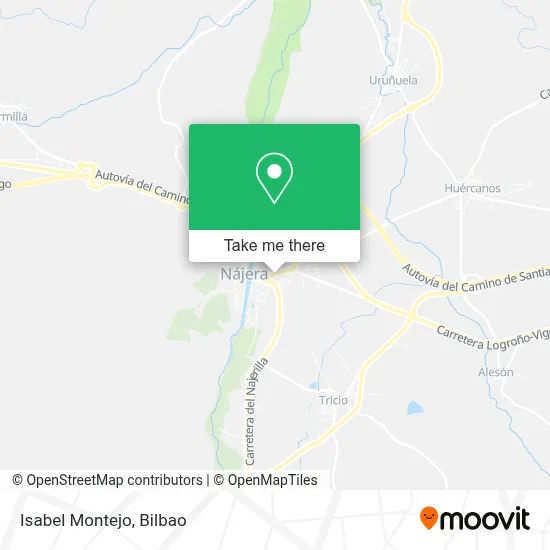 Isabel Montejo map