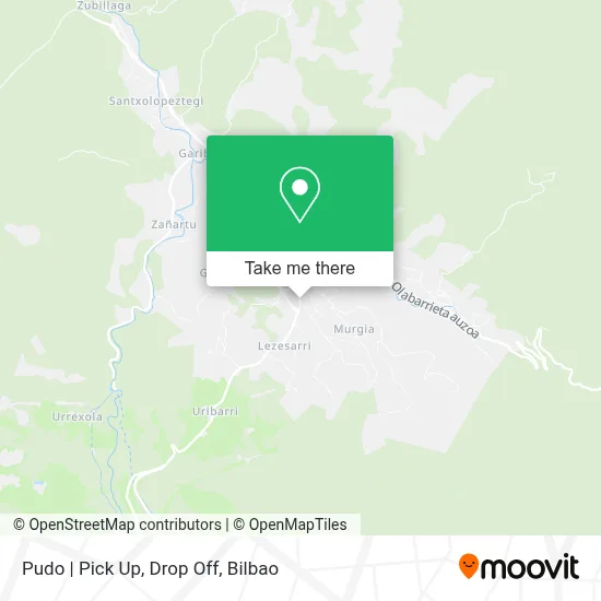 Pudo | Pick Up, Drop Off map