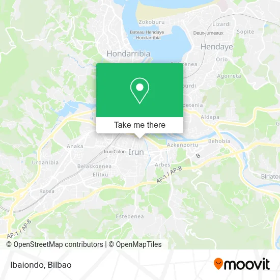 Ibaiondo map