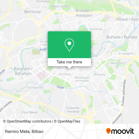 Ramiro Mata map