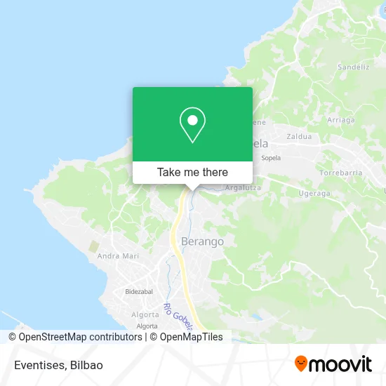 Eventises map