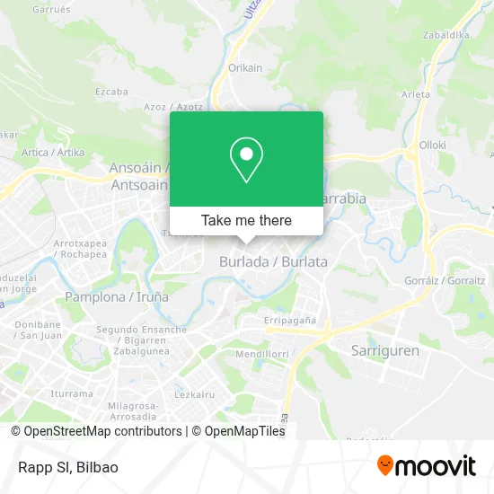 Rapp Sl map