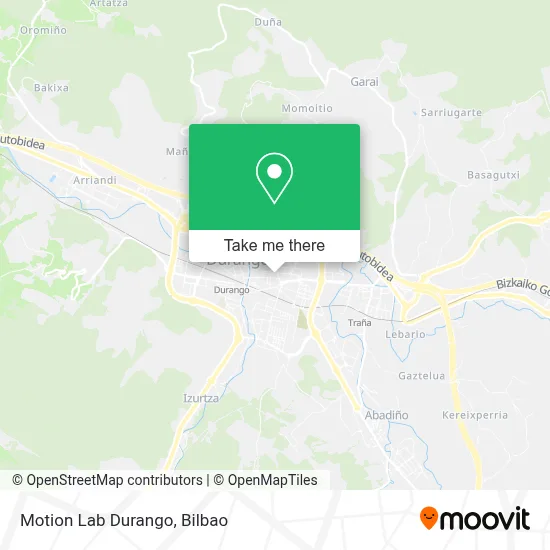 Motion Lab Durango map