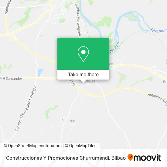 Construcciones Y Promociones Churrumendi map