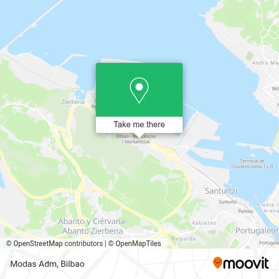 Modas Adm map