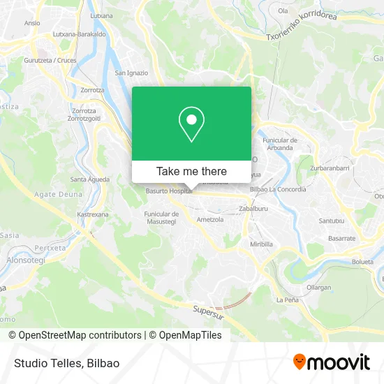 Studio Telles map