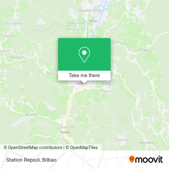 Station Repsol map