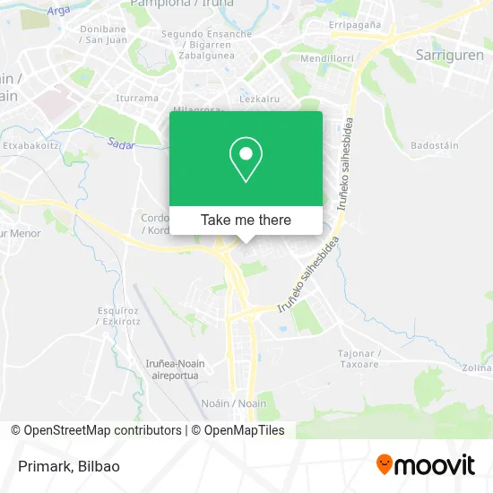 Primark map