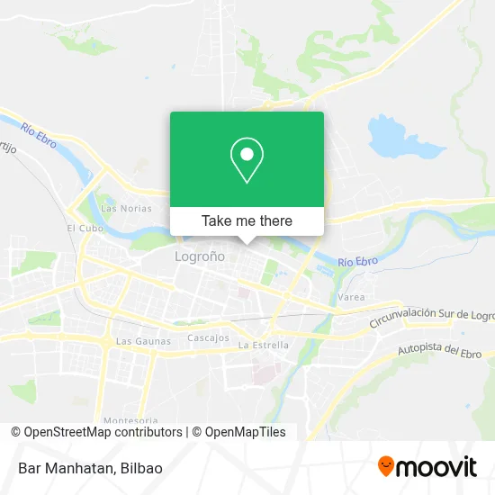 Bar Manhatan map