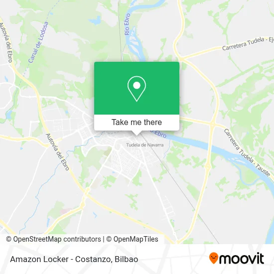 Amazon Locker - Costanzo map