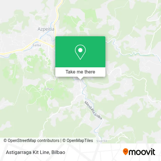 Astigarraga Kit Line map