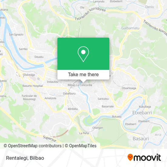 Rentalegi map