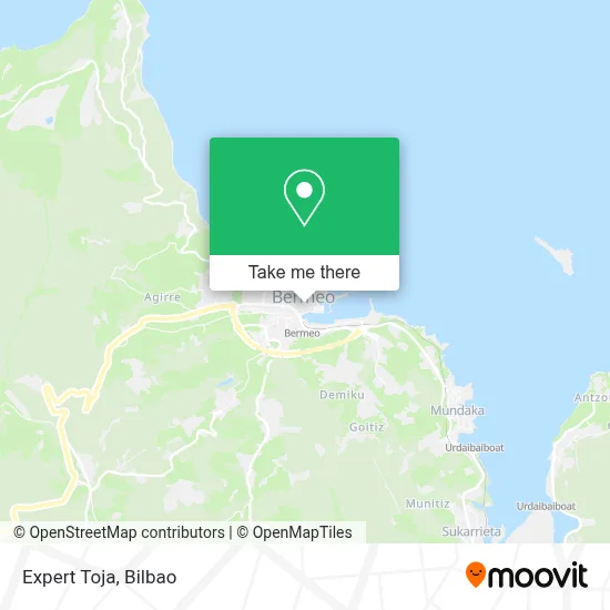 Expert Toja map