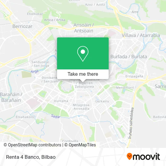 Renta 4 Banco map