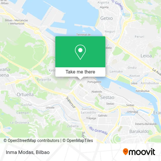 Inma Modas map