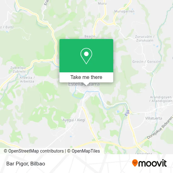 Bar Pigor map
