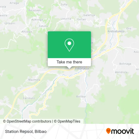 Station Repsol map