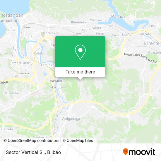 Sector Vertical Sl. map