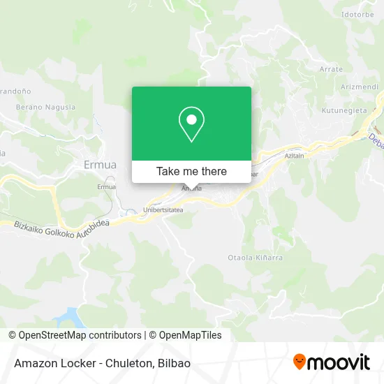 Amazon Locker - Chuleton map