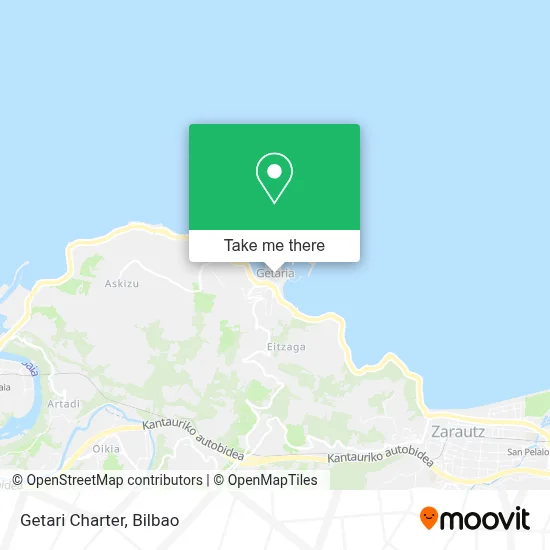 Getari Charter map