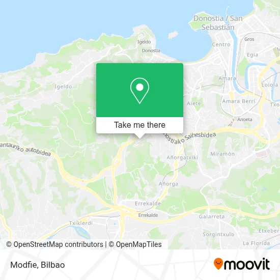Modfie map