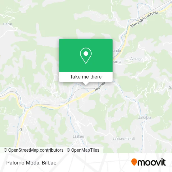 Palomo Moda map