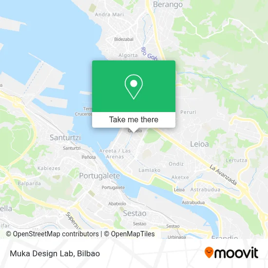 Muka Design Lab map