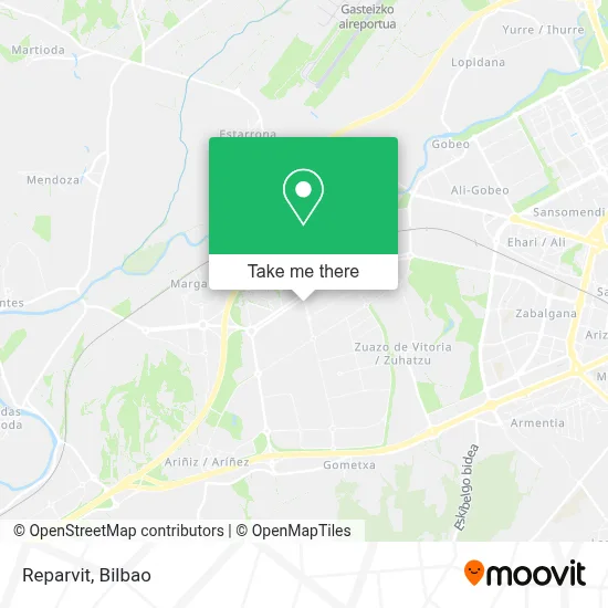 Reparvit map