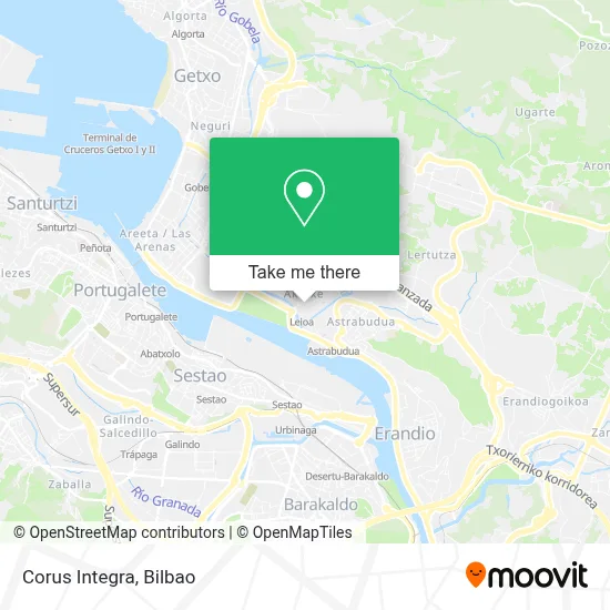 Corus Integra map