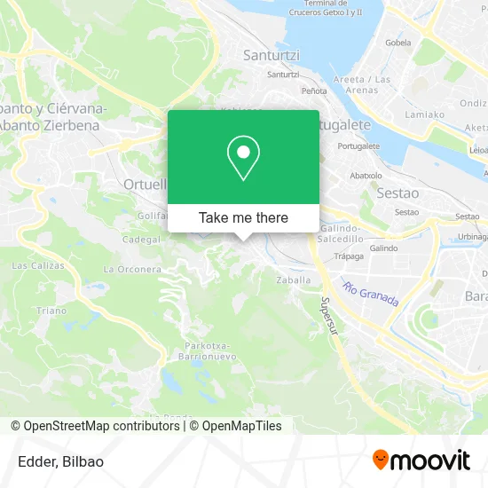 Edder map