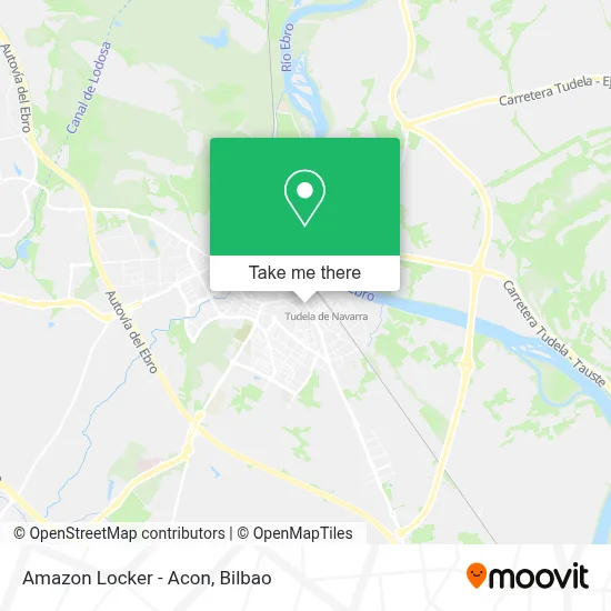 Amazon Locker - Acon map