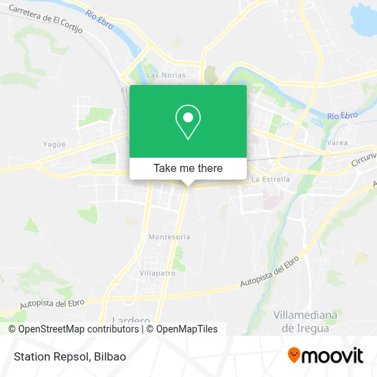 Station Repsol map